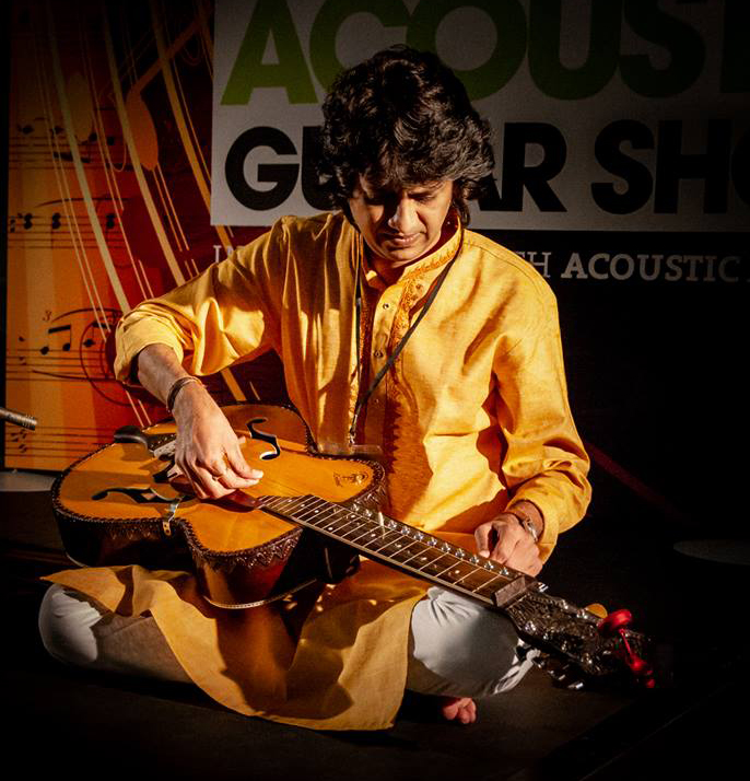 Manish Pingle acoustic guitar